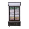 Displaykøleskab - 800 liter - B1000 x D730 x H2072 mm